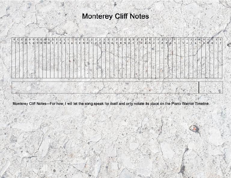 Monterey Cliff Notes – Piano Warrior Chart – jonvalley.com